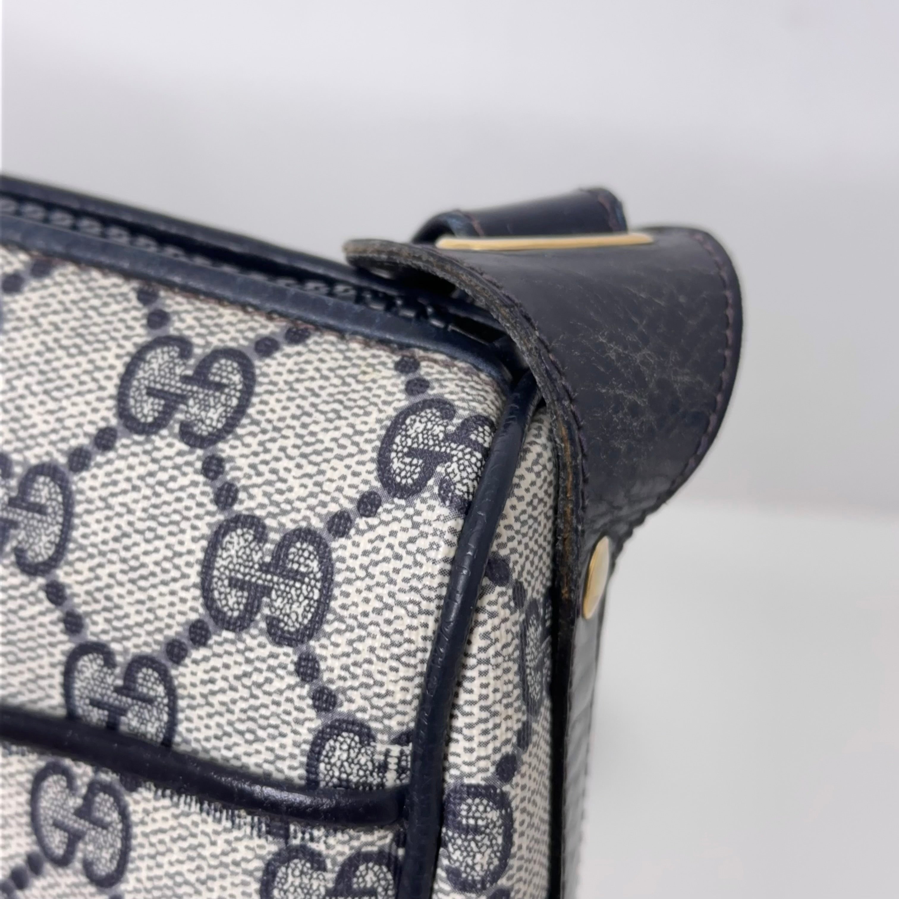 GG Navy Supreme Crossbody