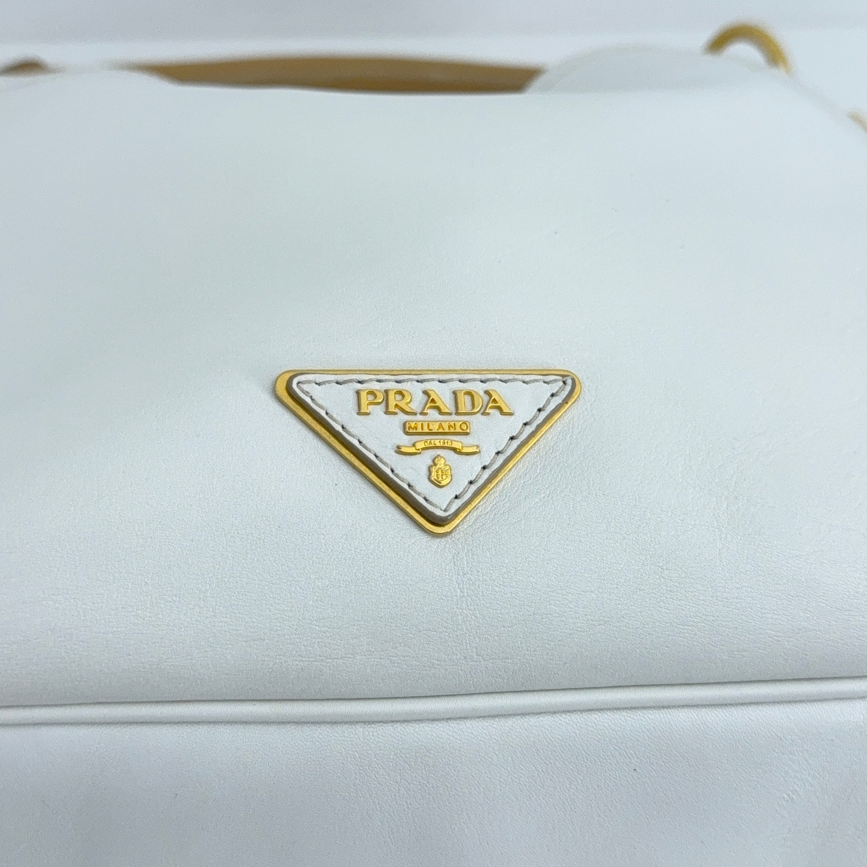 White Large Shoulder Bag