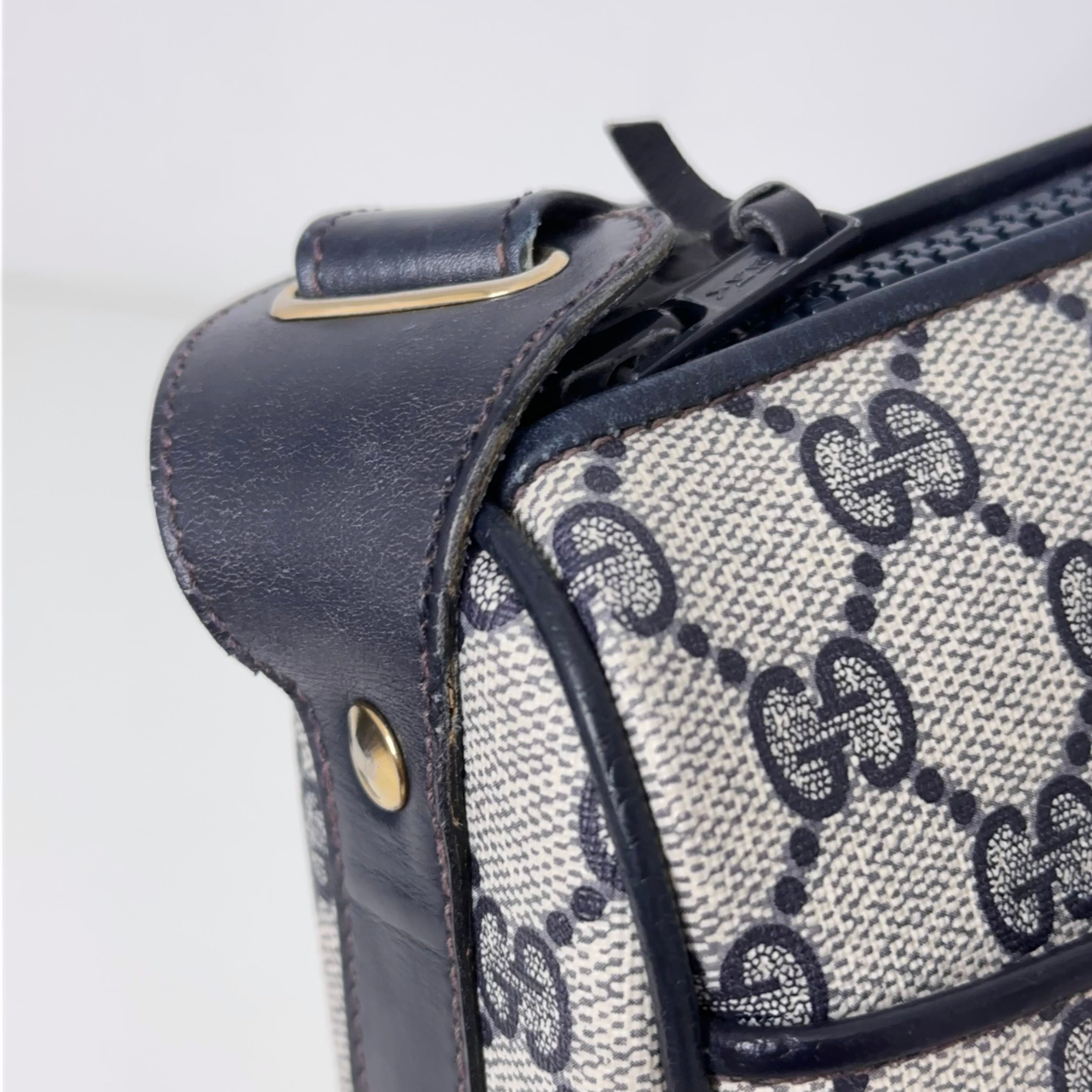 GG Navy Supreme Crossbody