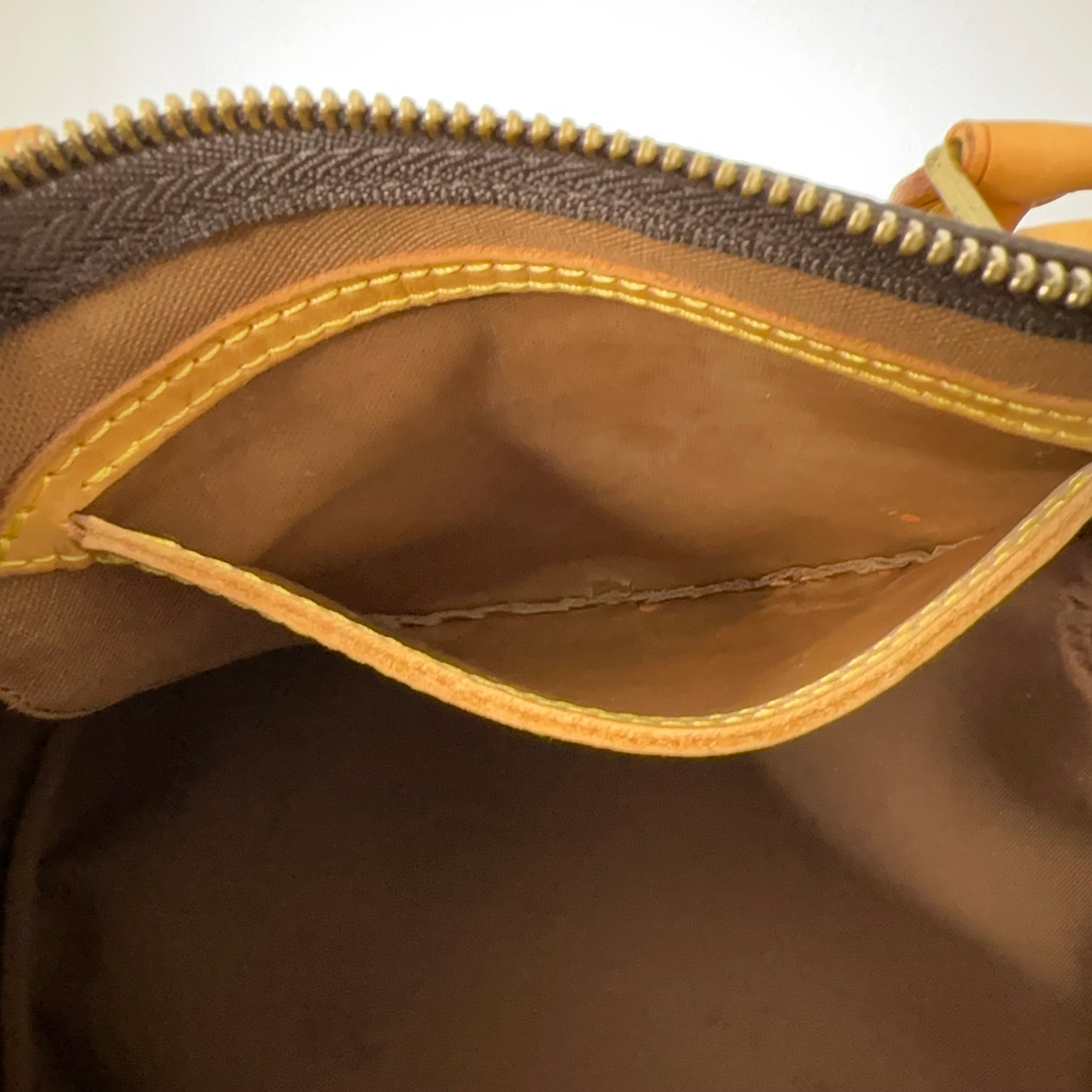 Brown Macadam Bucket Bag