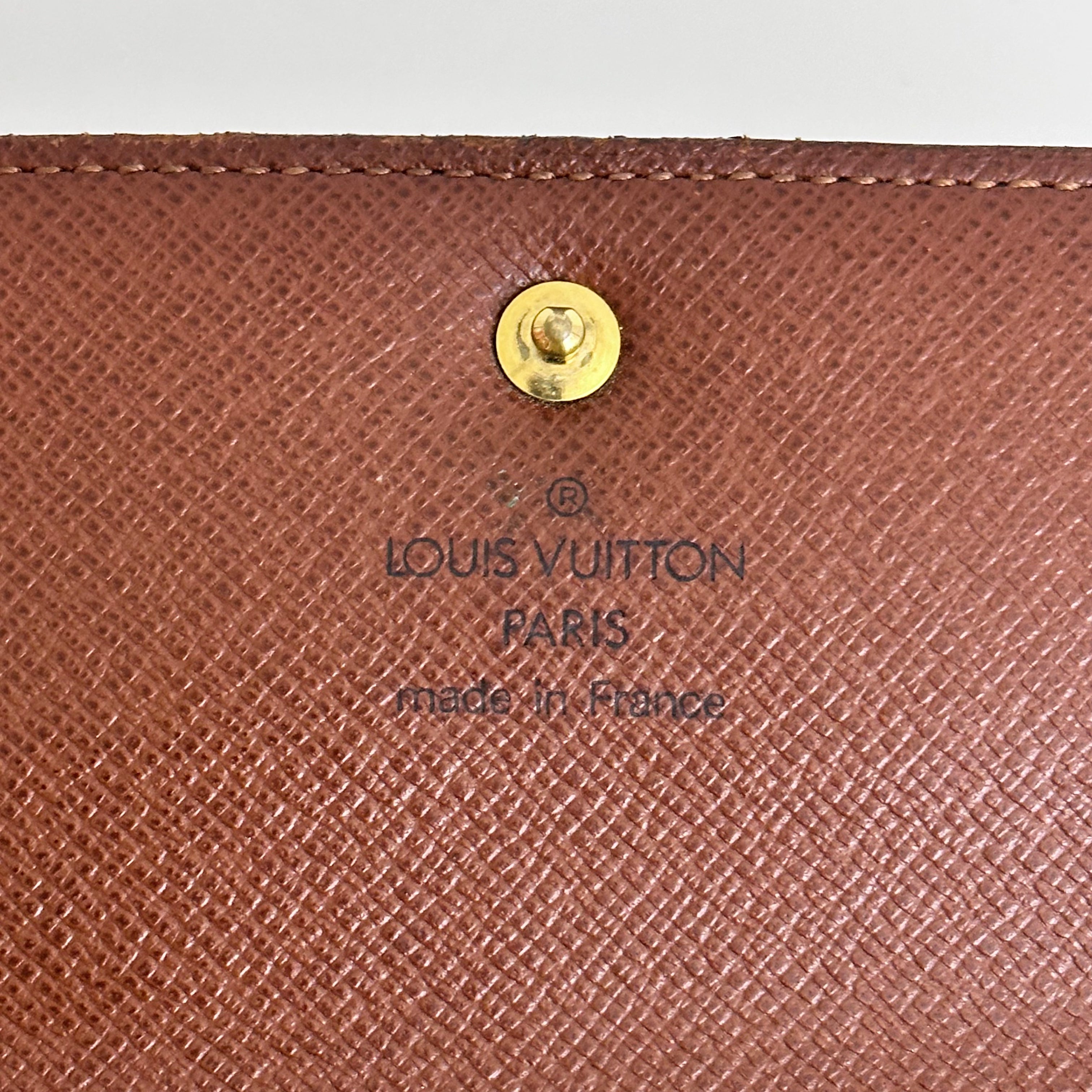 Vintage Monogram Wallet