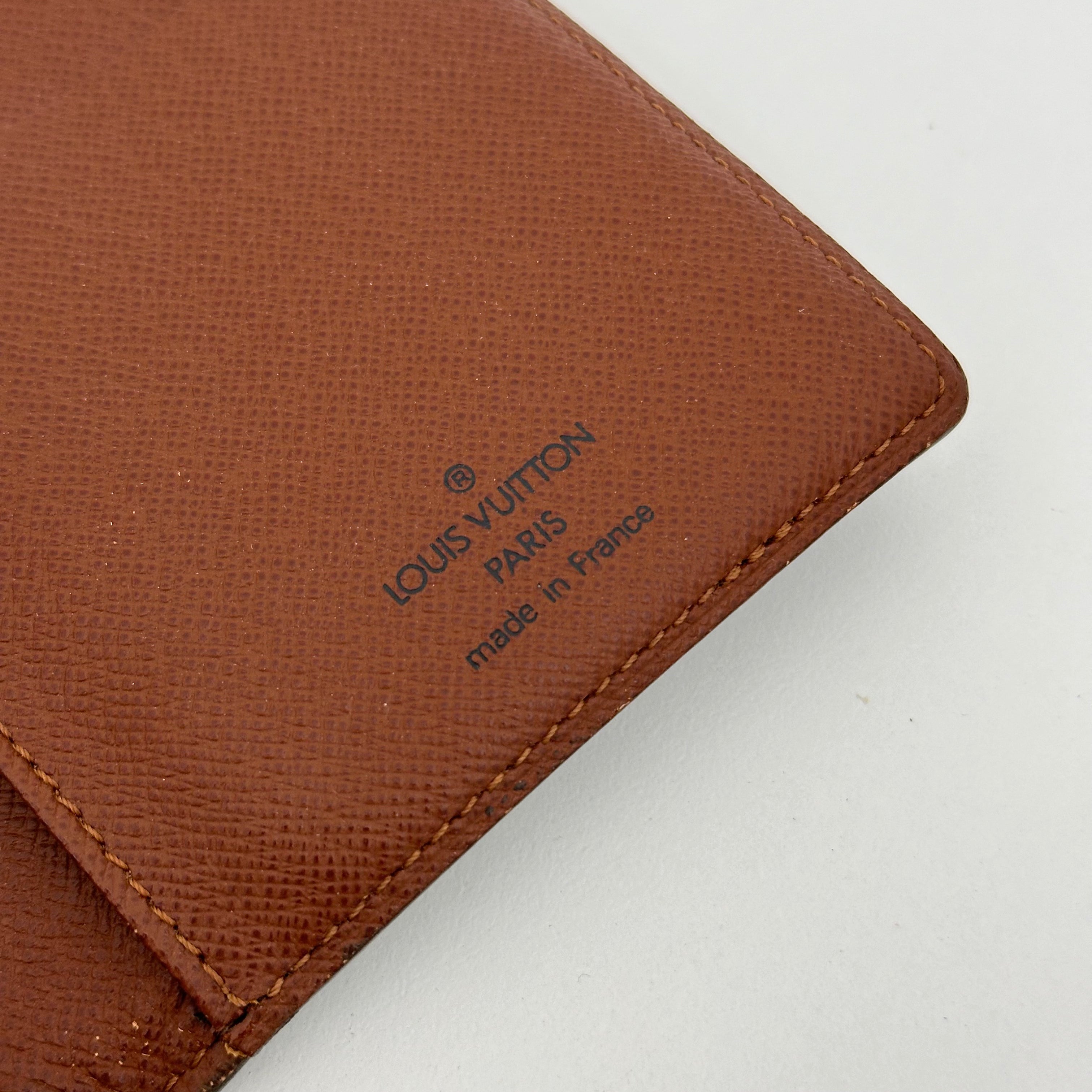 Monogram Flap Wallet