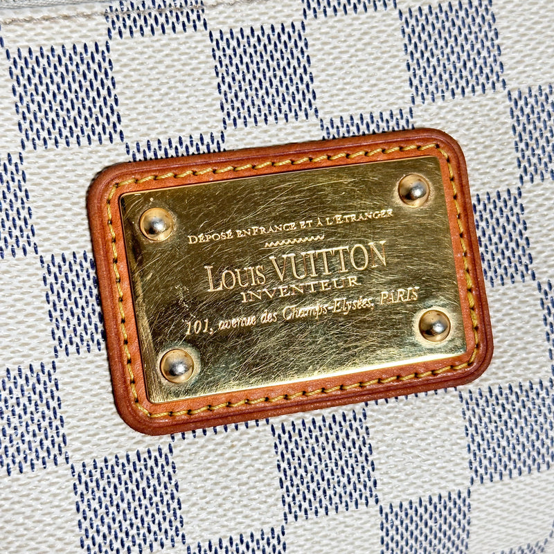 Louis Vuitton - Pochette Eva Damier Azur – The Reluxed Collection