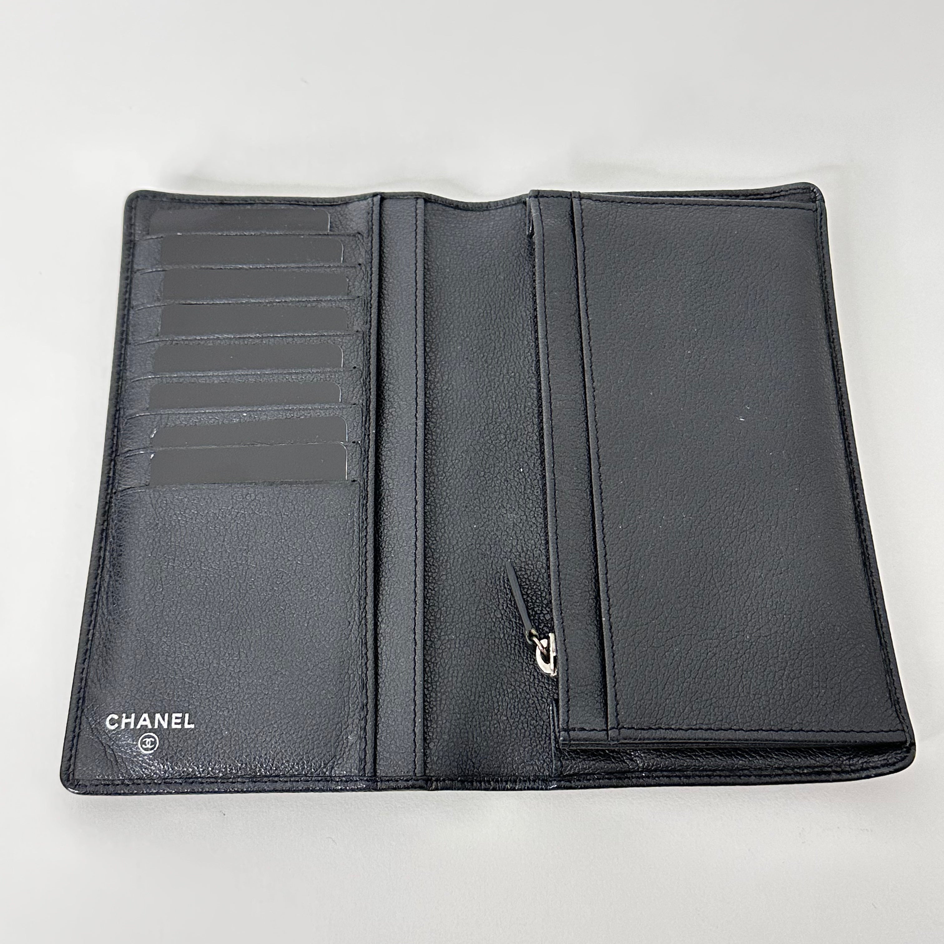 Camellia Leather Wallet