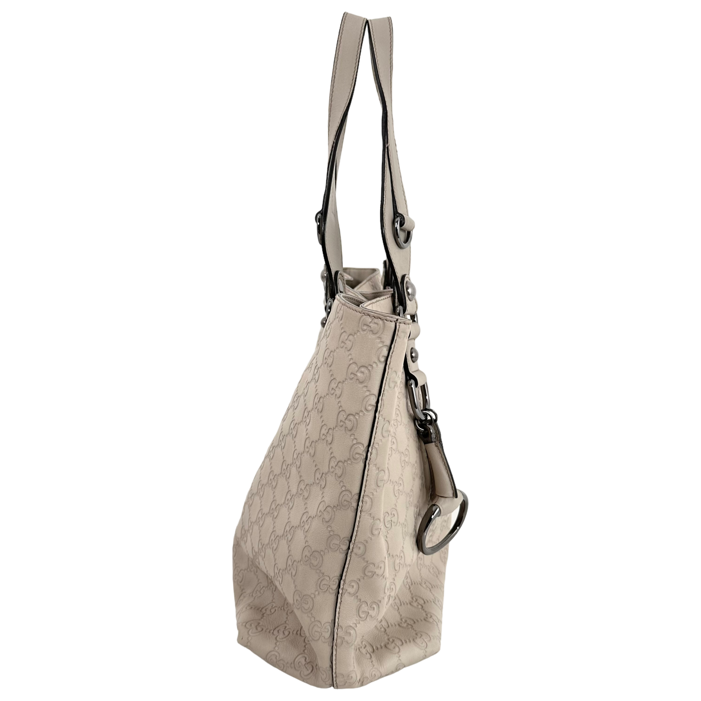 Ivory Guccissima Tote