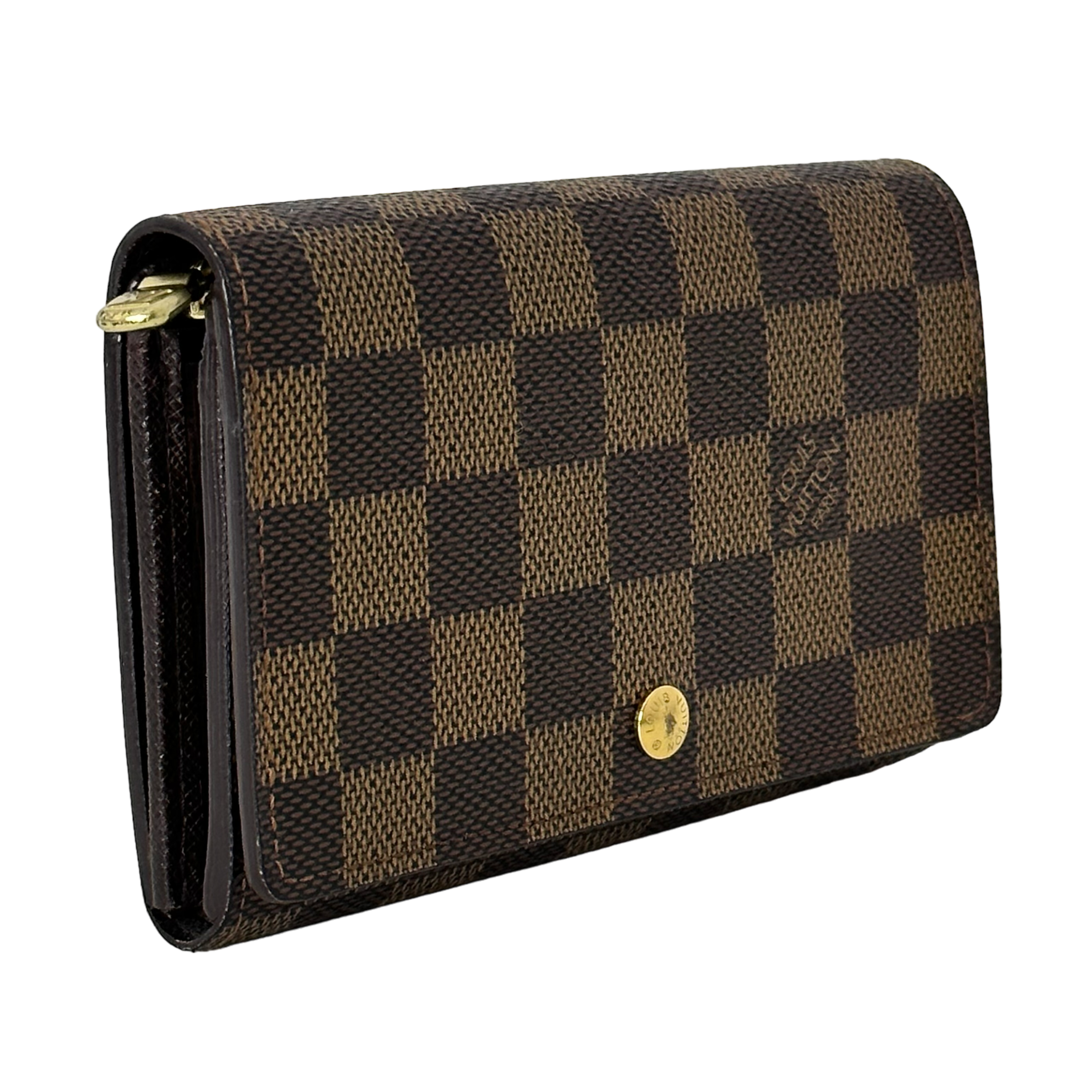 Damier Ebene Compact Wallet