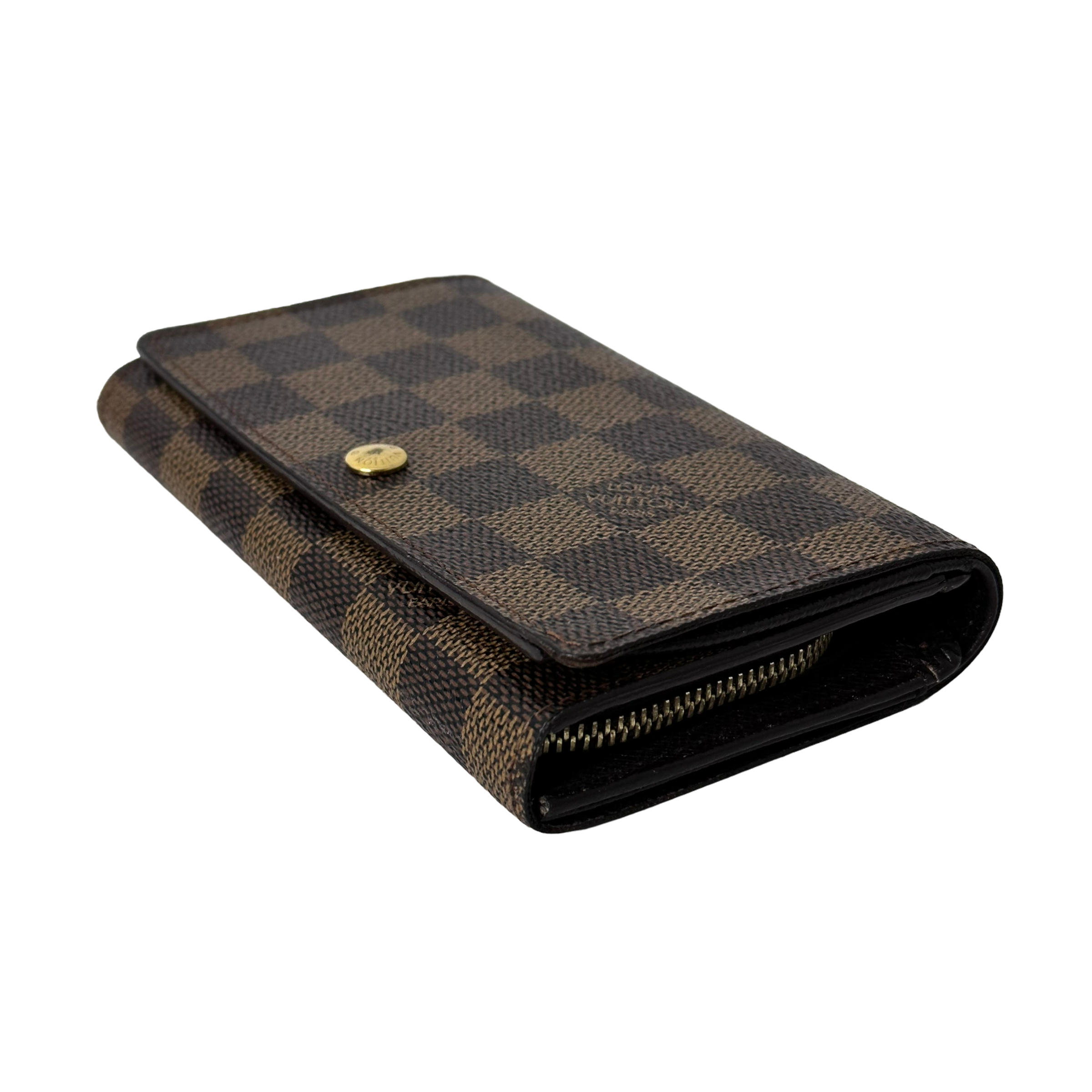 Damier Ebene Compact Wallet