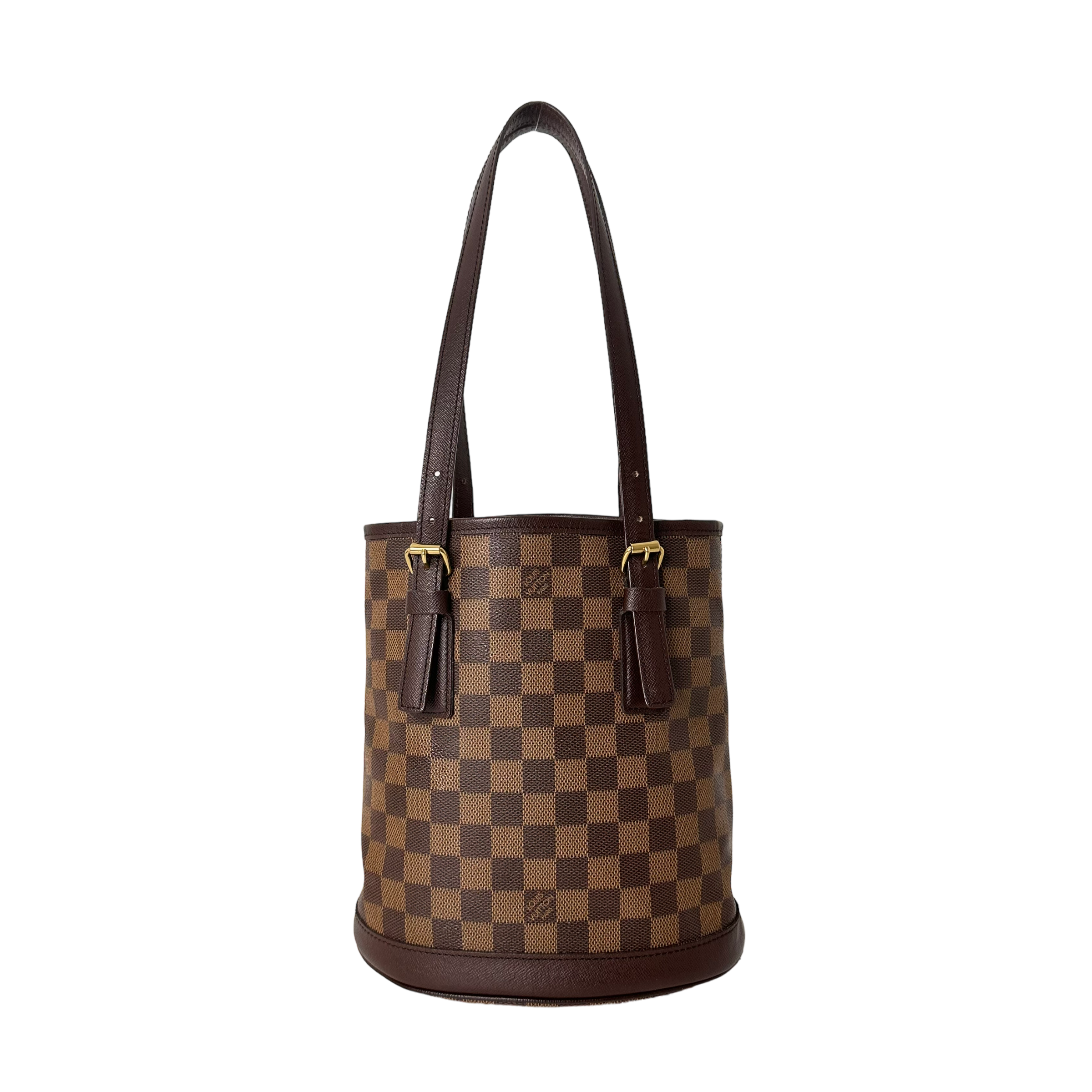 Damier Ebene Marias Bucket Bag