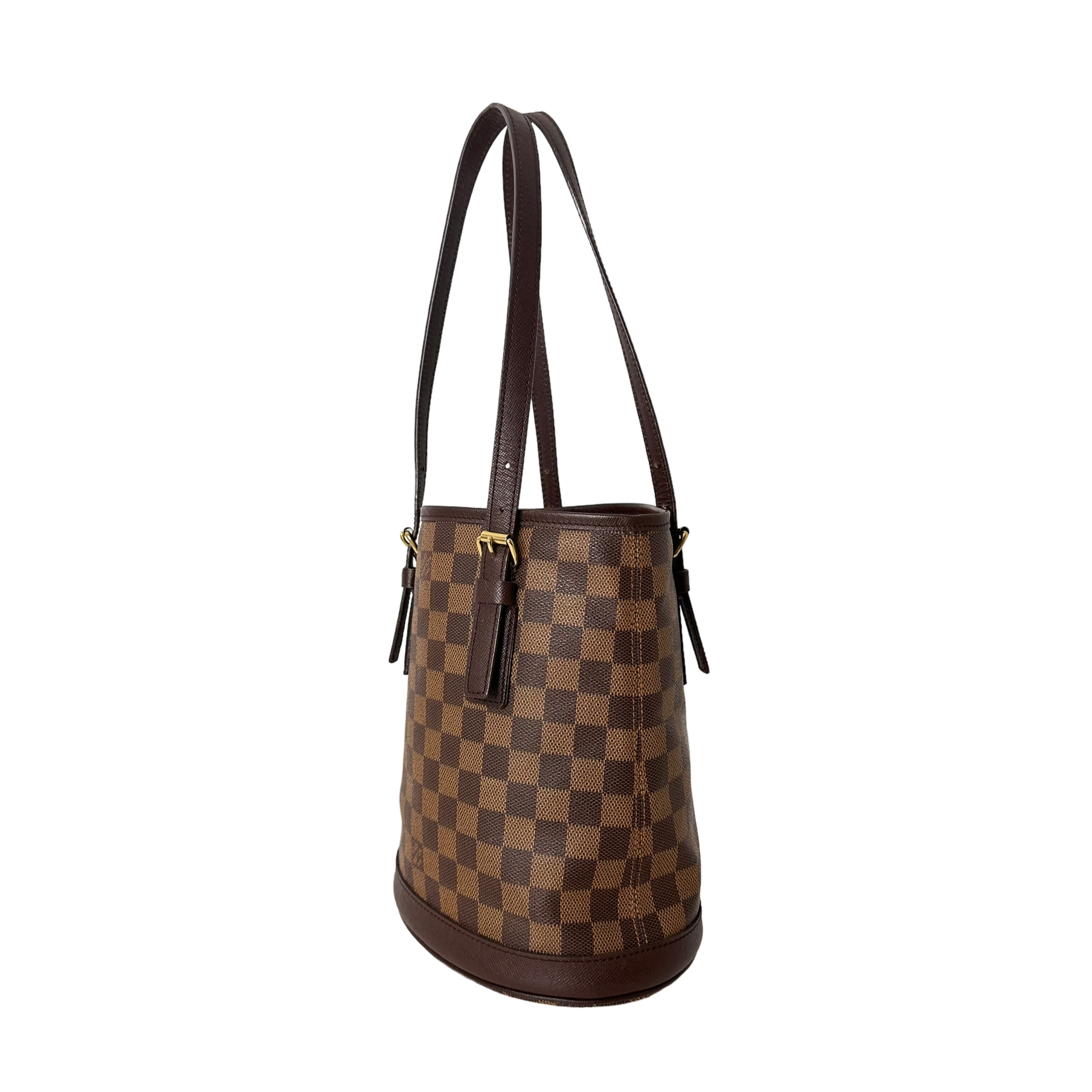 Damier Ebene Marias Bucket Bag