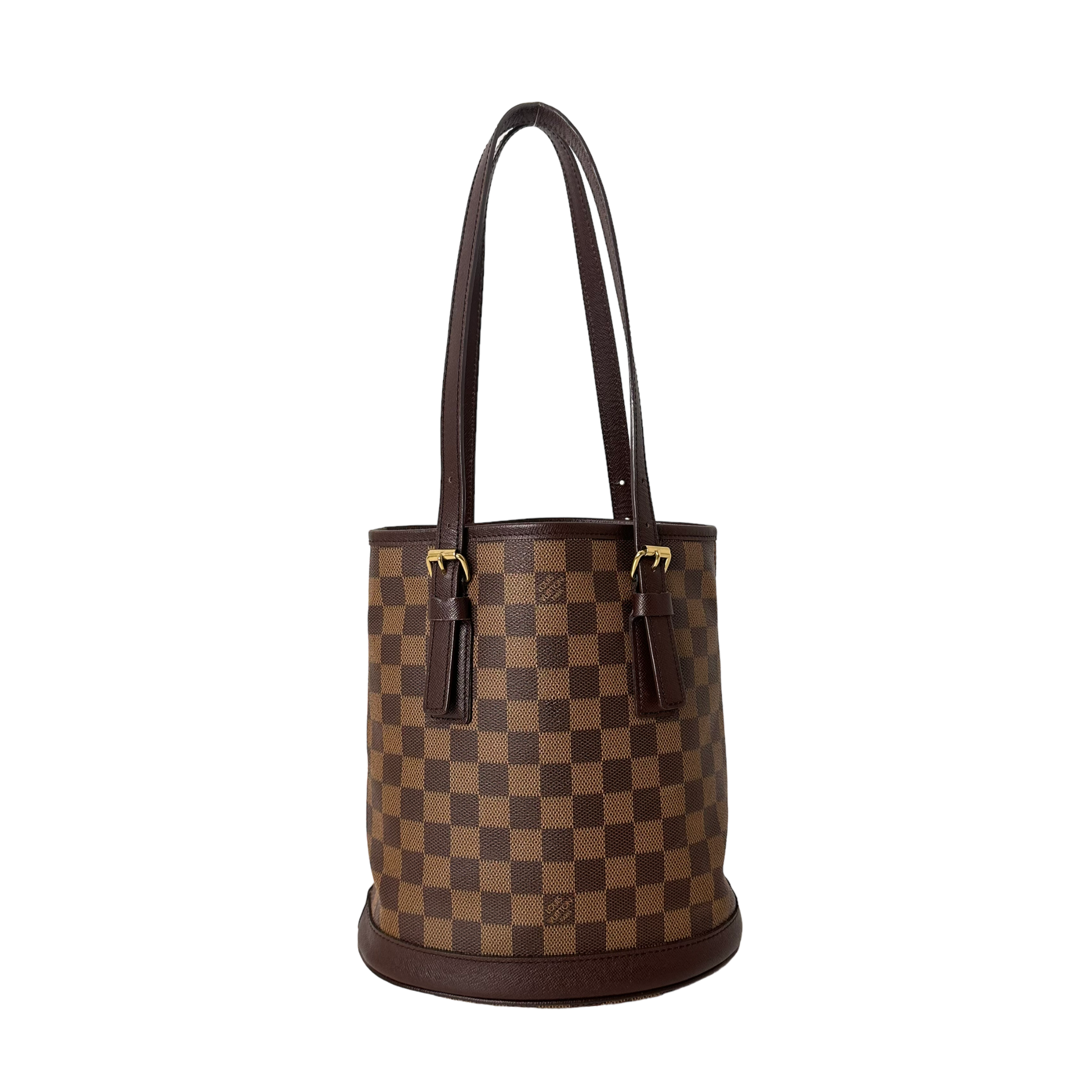 Damier Ebene Marias Bucket Bag