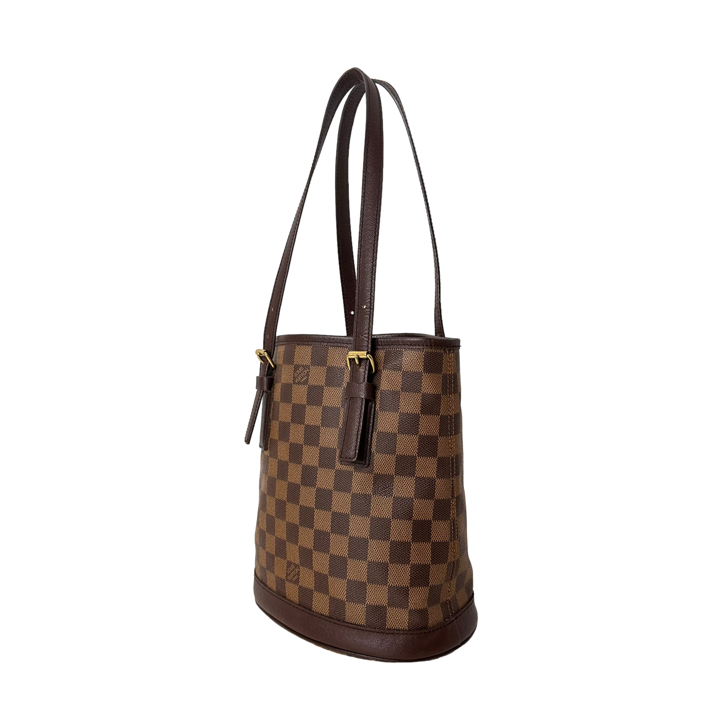 Damier Ebene Marias Bucket Bag