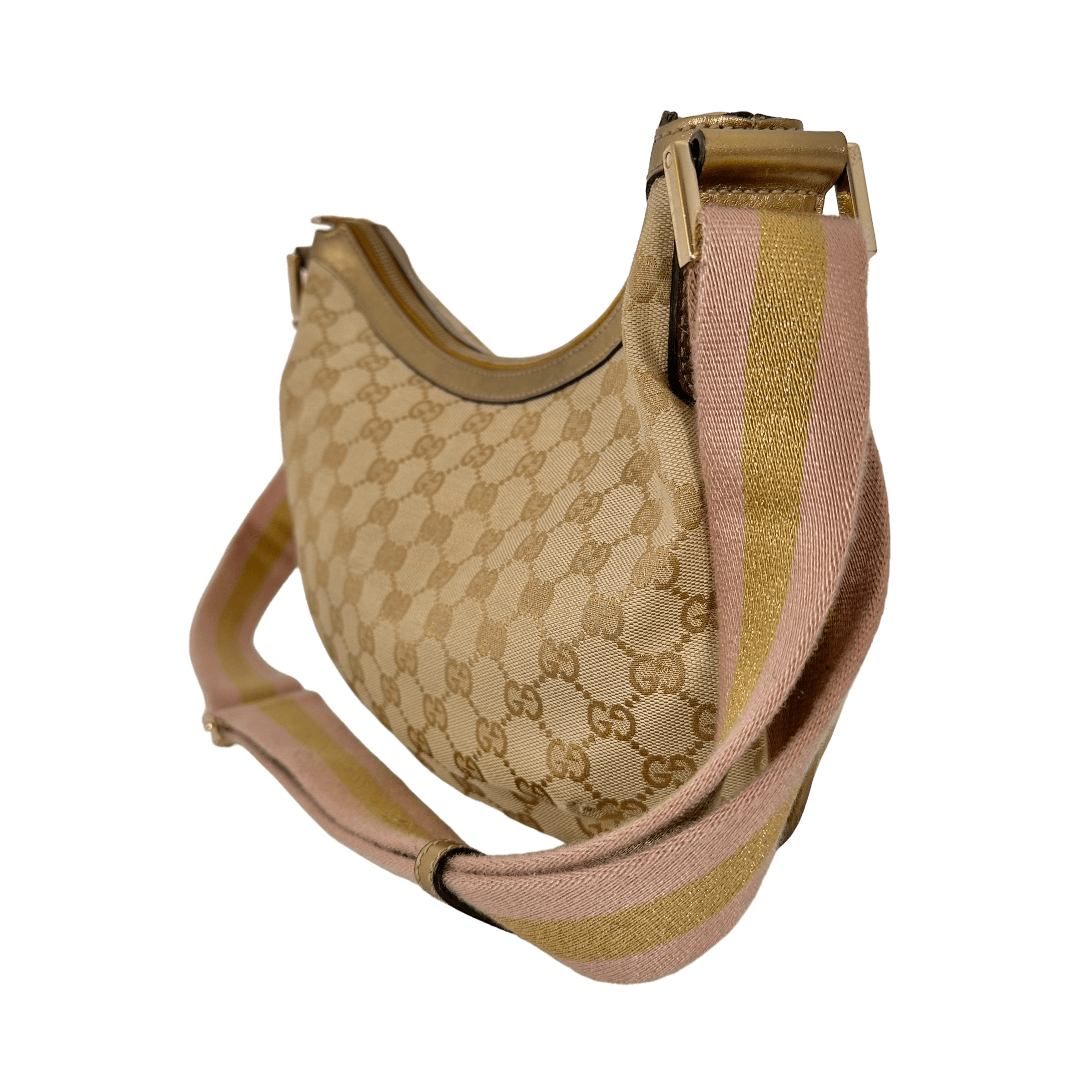 GG Pink & Gold Messanger Bag