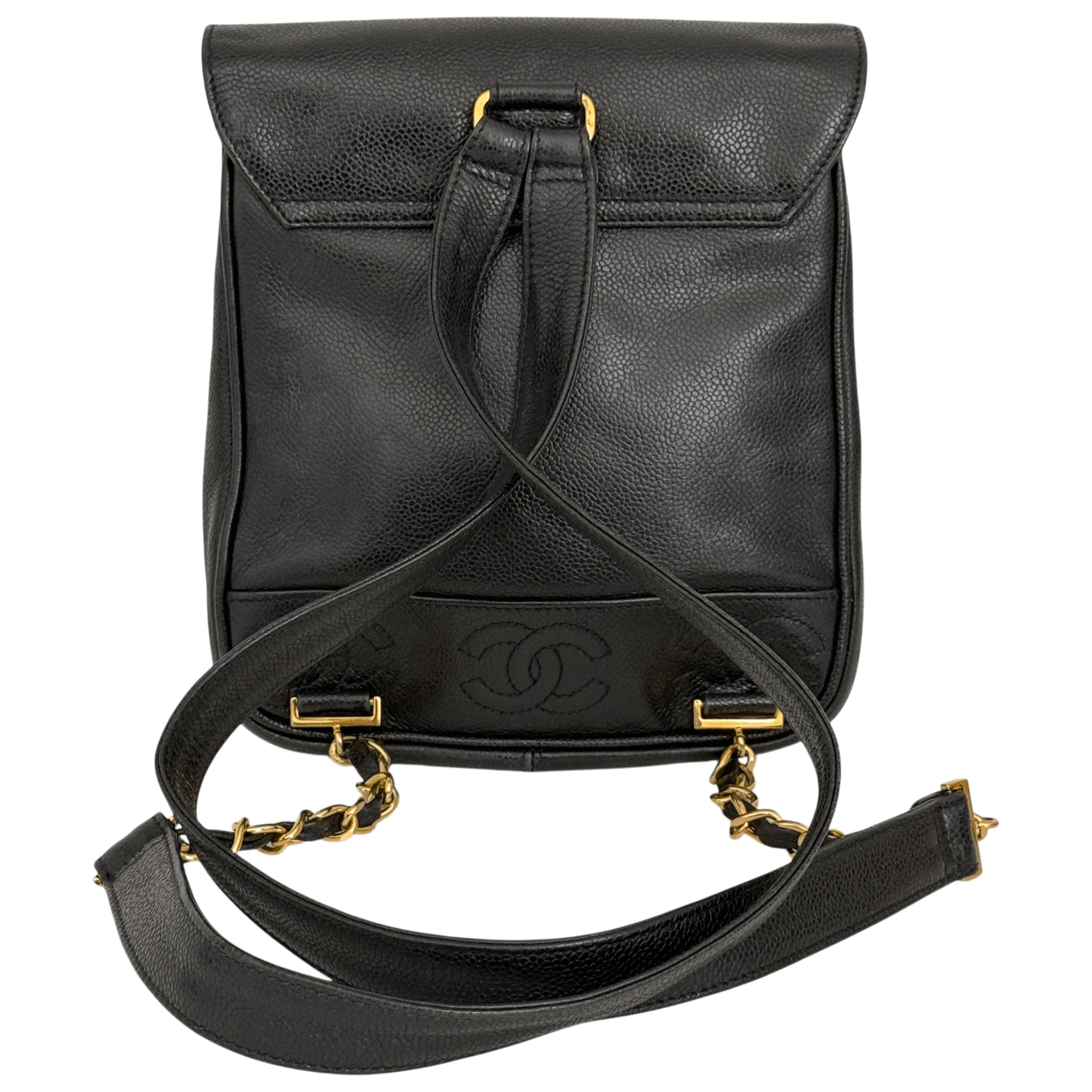 Turnlock Caviar Backpack