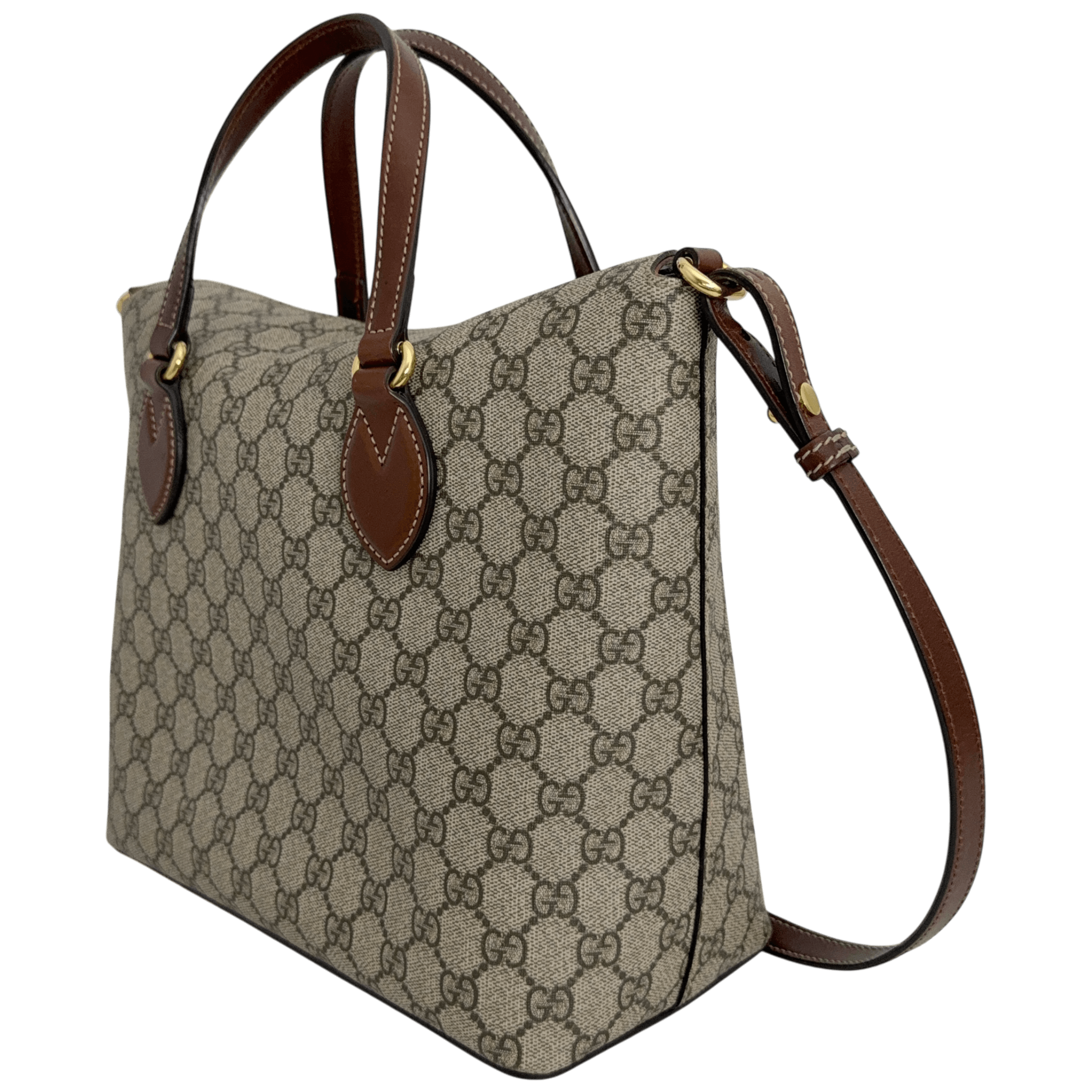 GG Supreme Linea A Foldover Tote