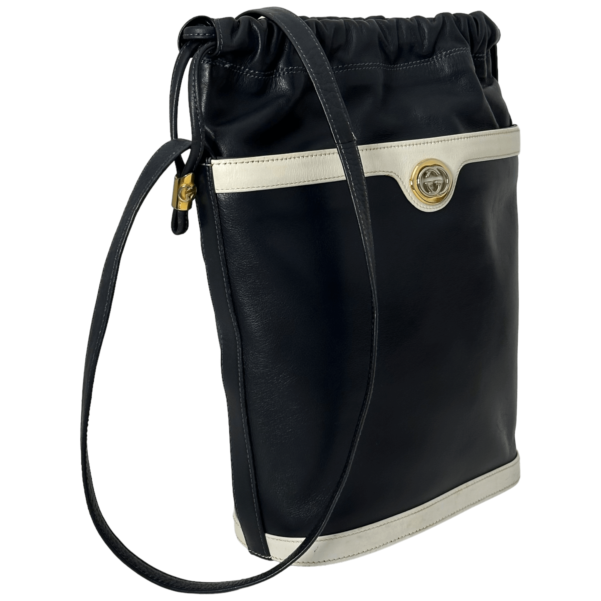 Navy Bucket Bag