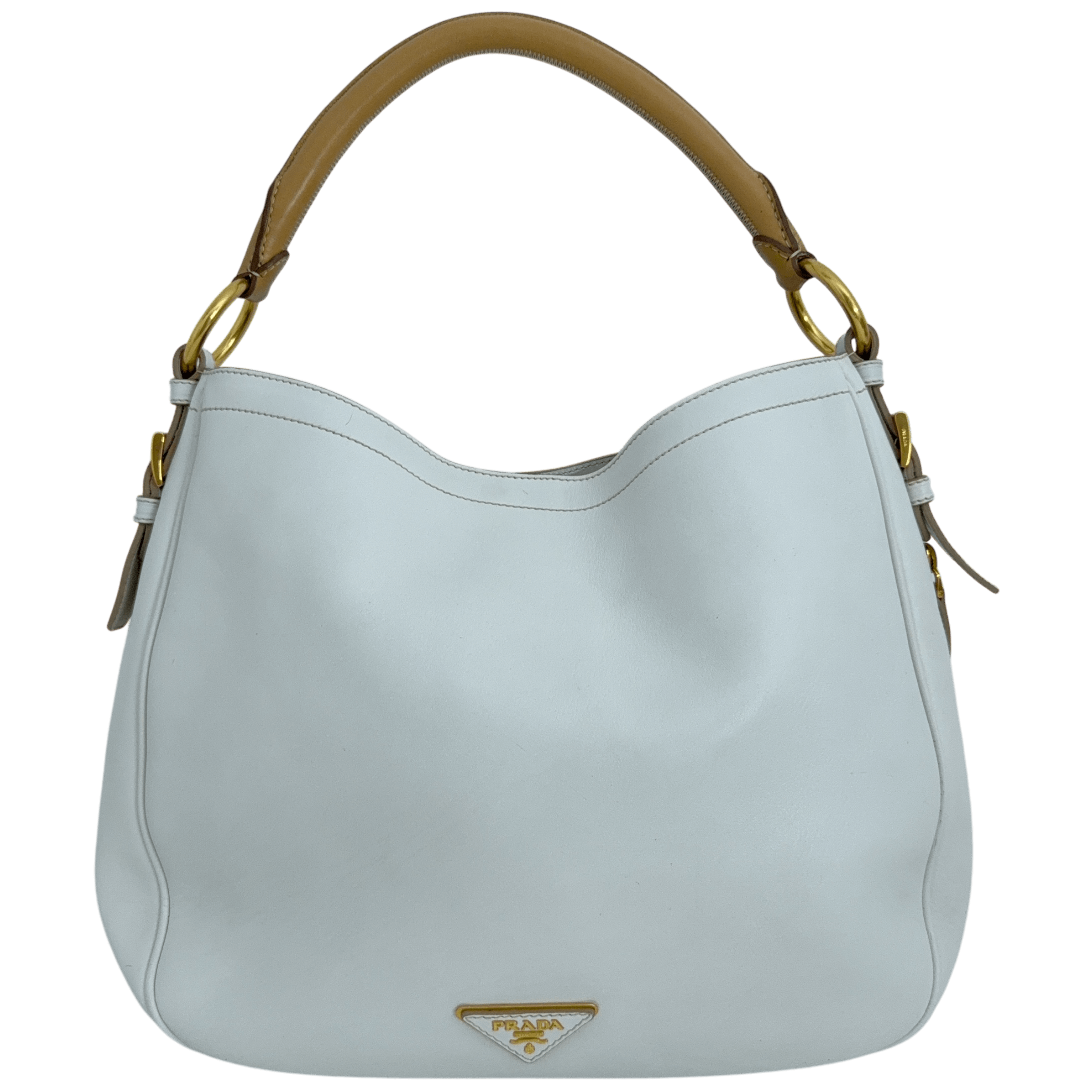 White Large Shoulder Bag