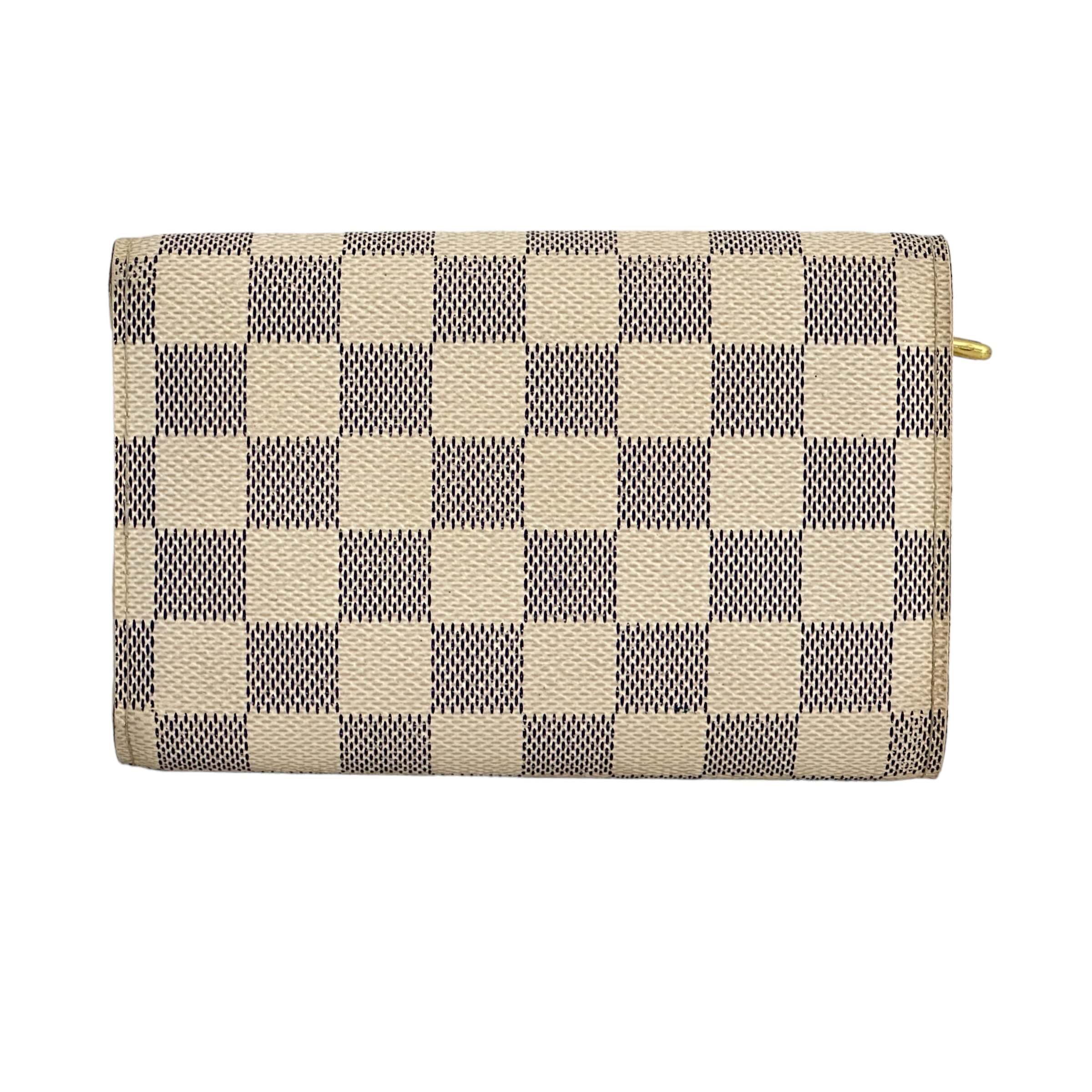 Damier Azur Large Compact Wallet