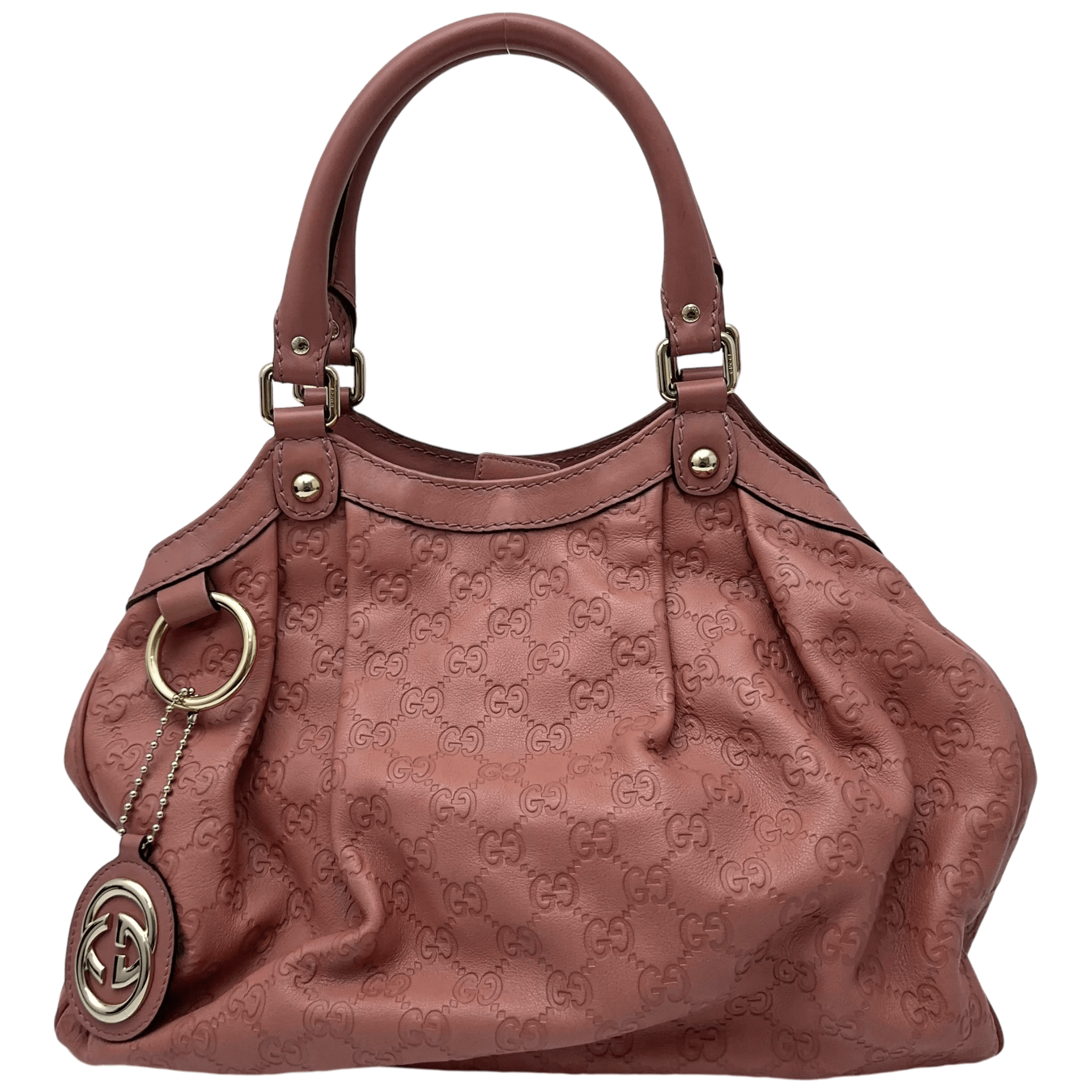 Pink Guccissima Handbag