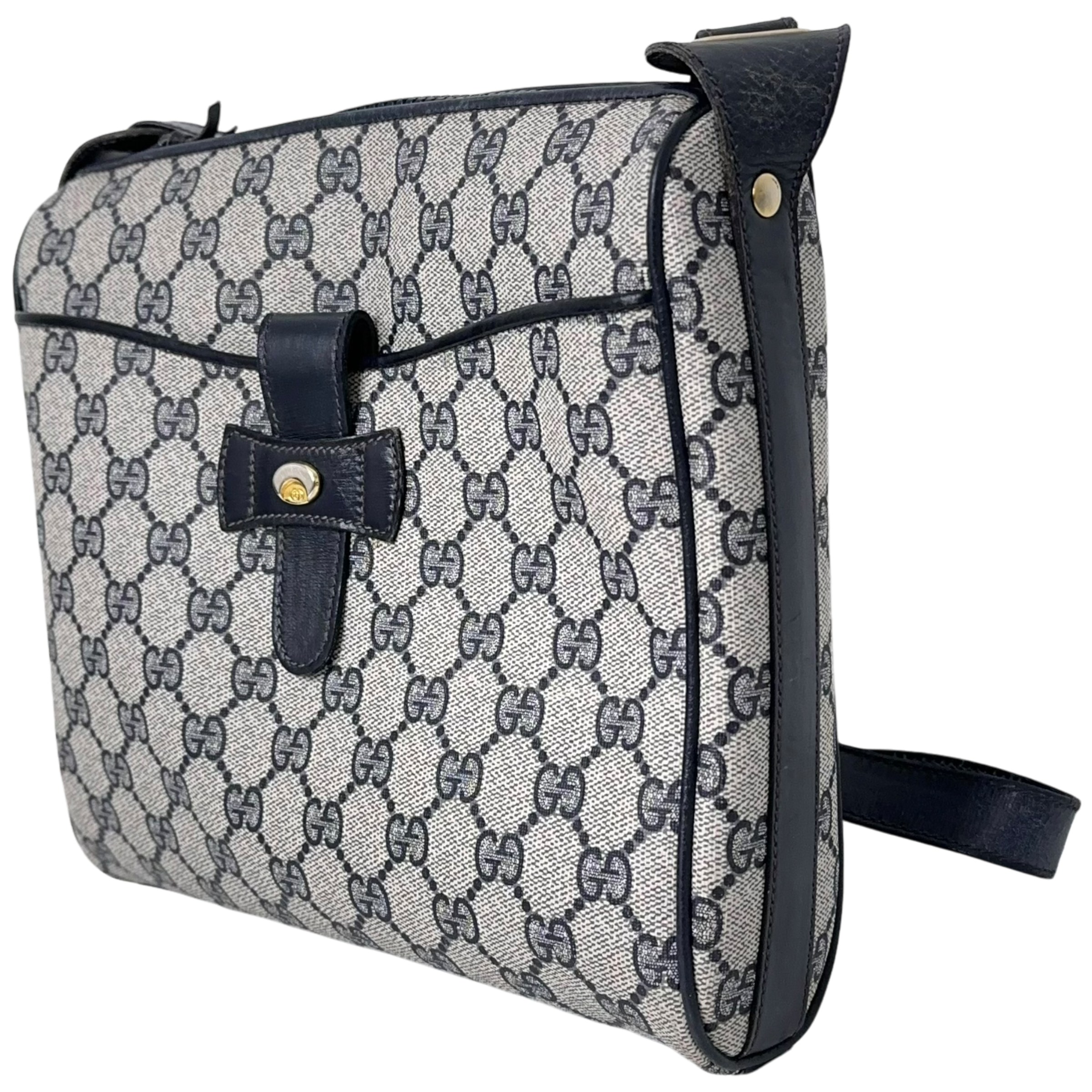 GG Navy Supreme Crossbody