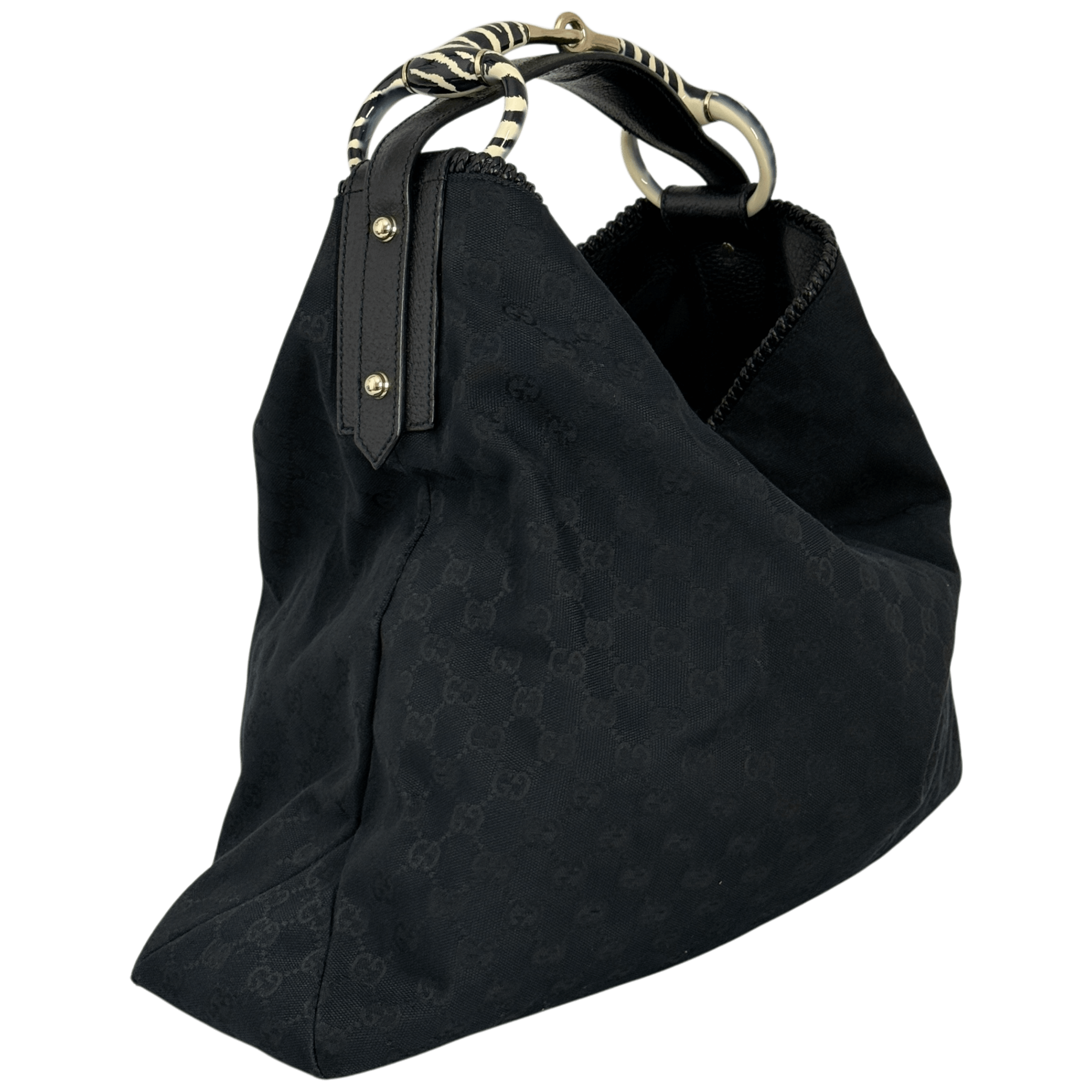 Large Horsebit Hobo Bag