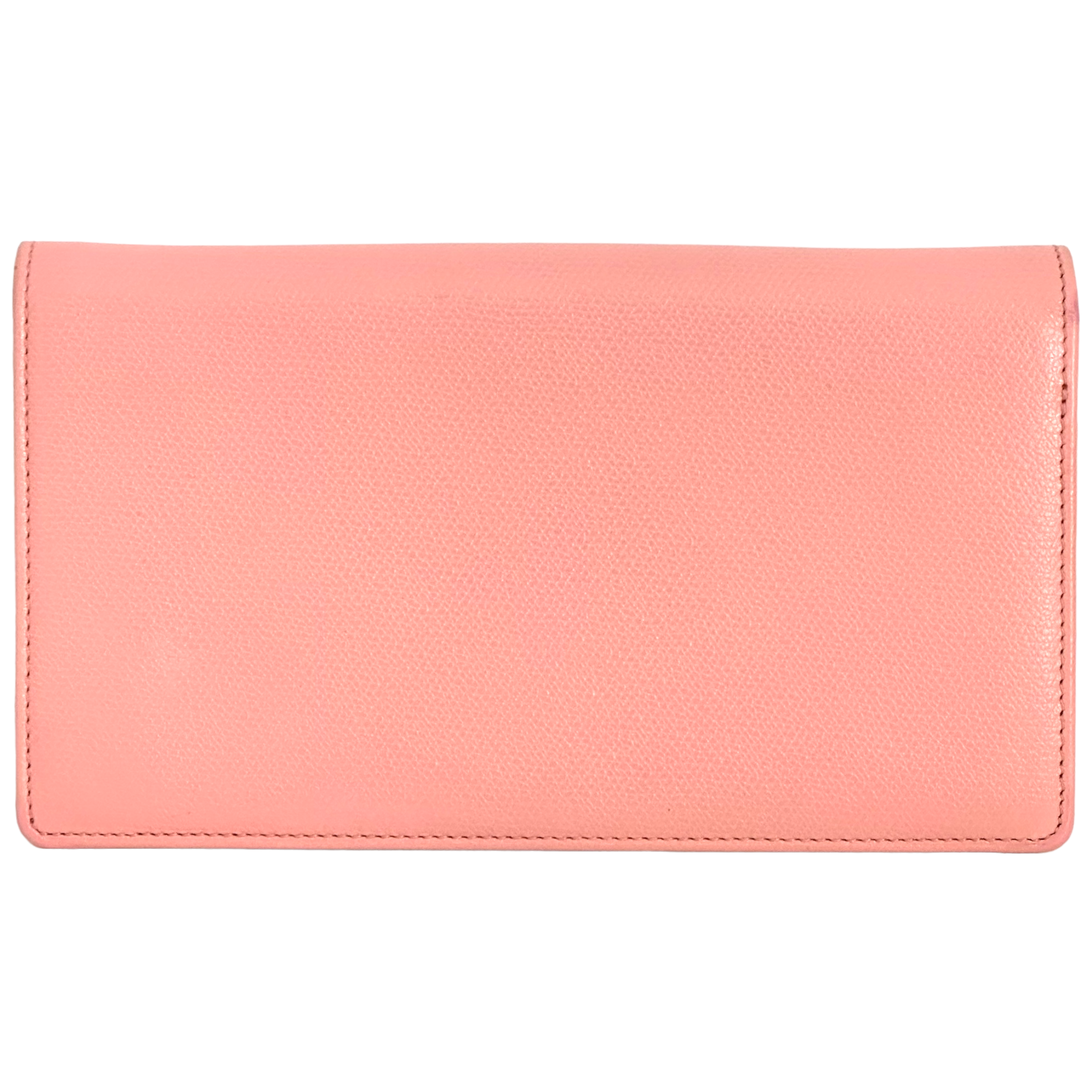 Pink Coco Button Bifold Wallet