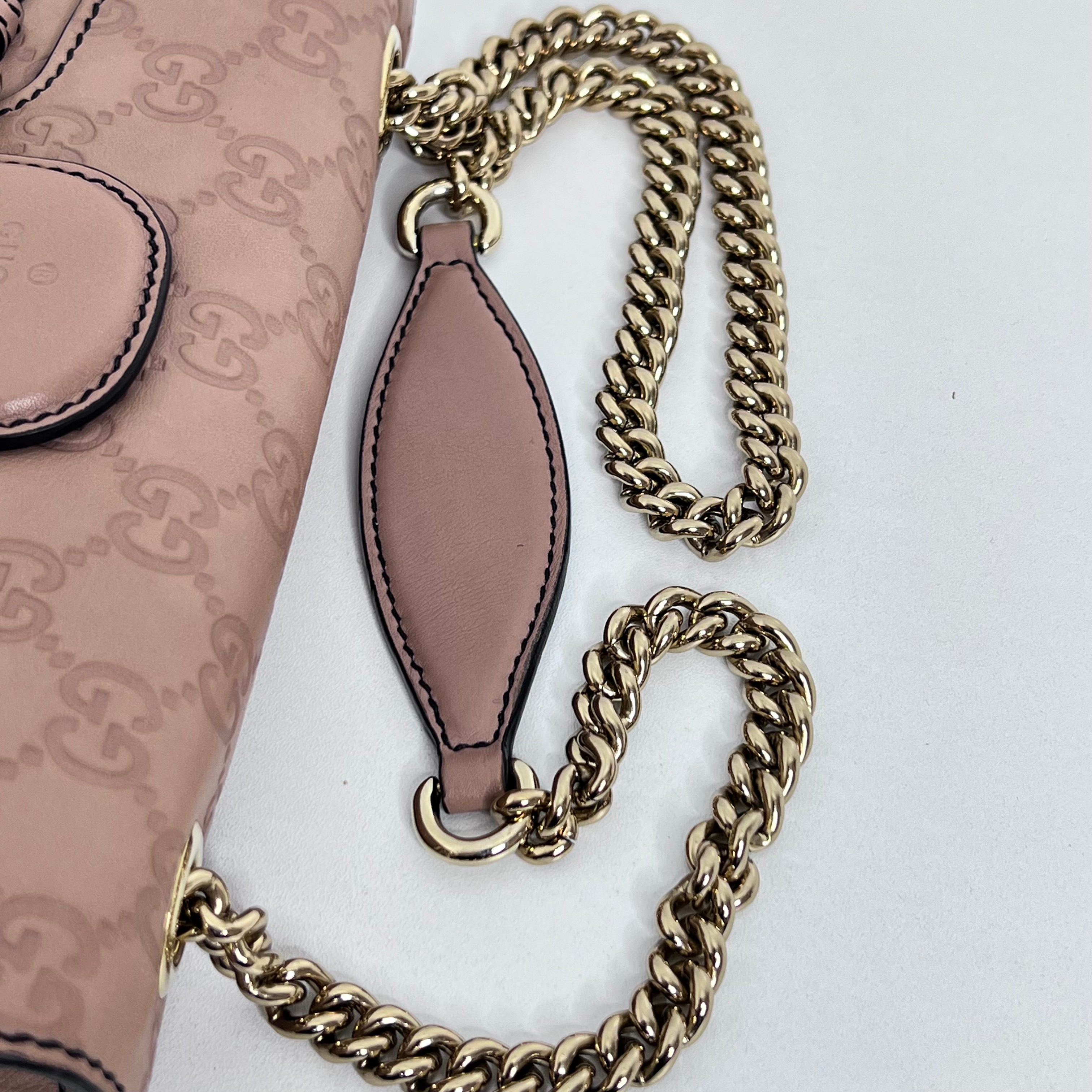 Mini Micro Guccissima Emily Shoulder Bag