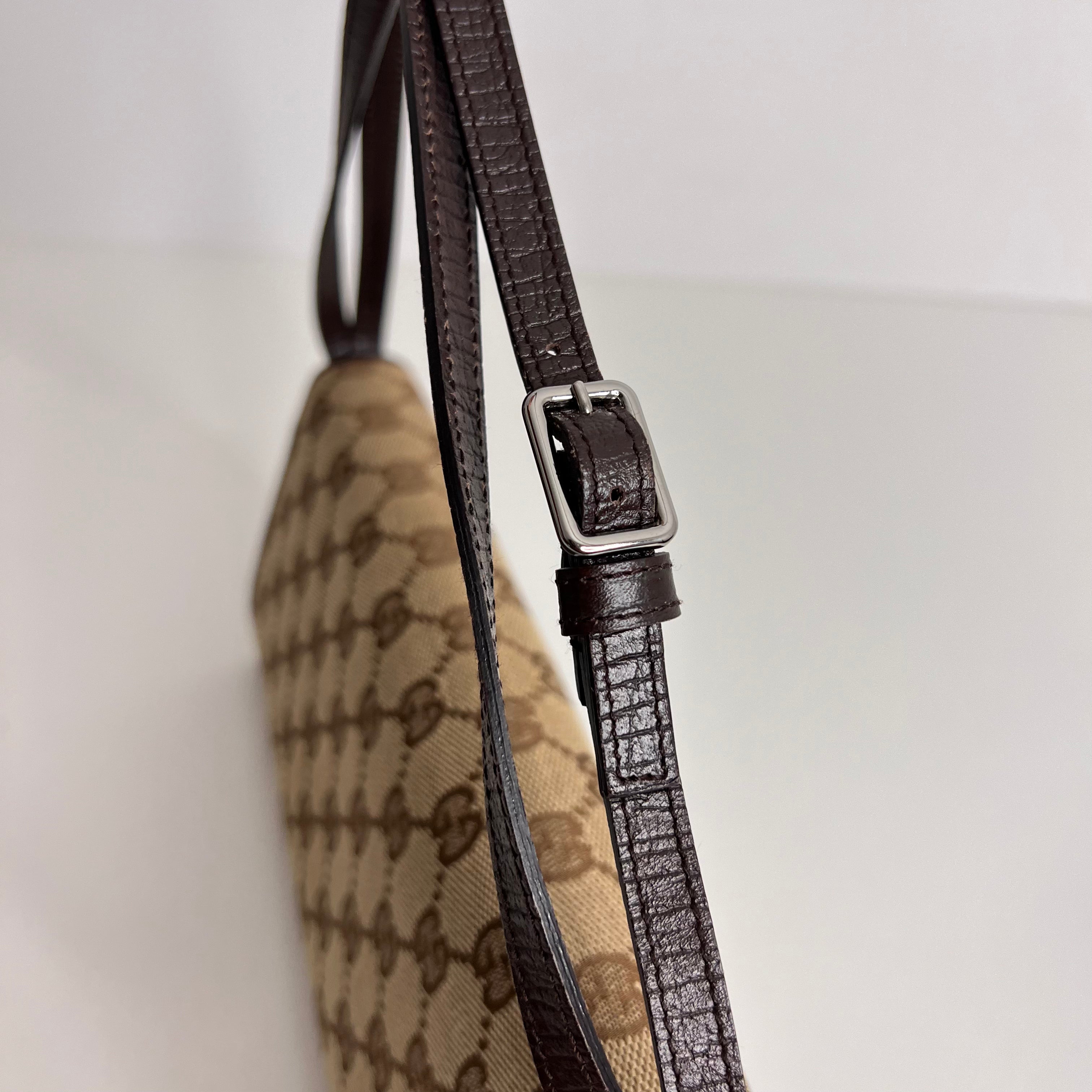 GG Canvas Bamboo Bar Crossbody