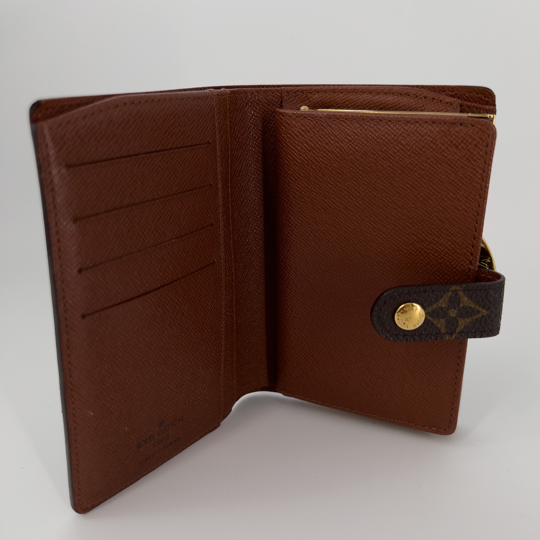 Monogram Wallet with Coin Snap Lock - Item #6