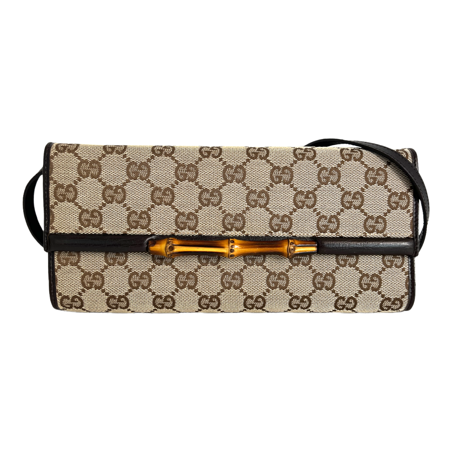 GG Canvas Bamboo Bar Crossbody