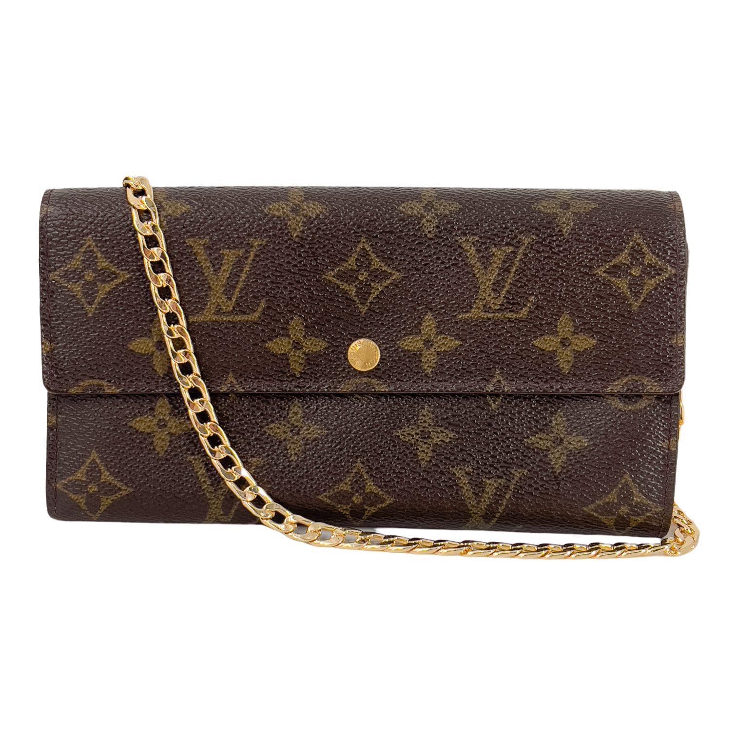 Monogram Wallet with Chain - Item #8