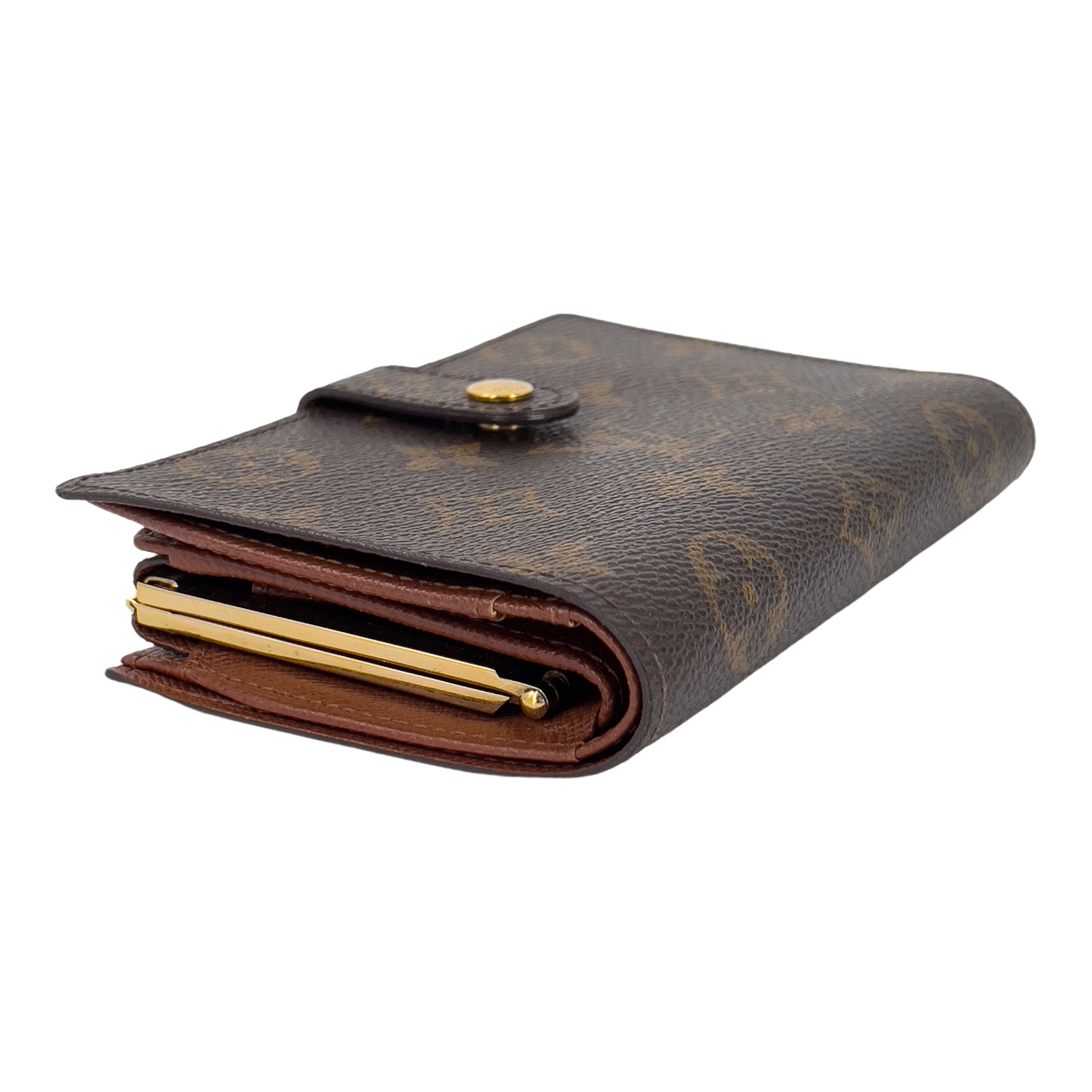 Monogram Wallet with Coin Snap Lock - Item #6