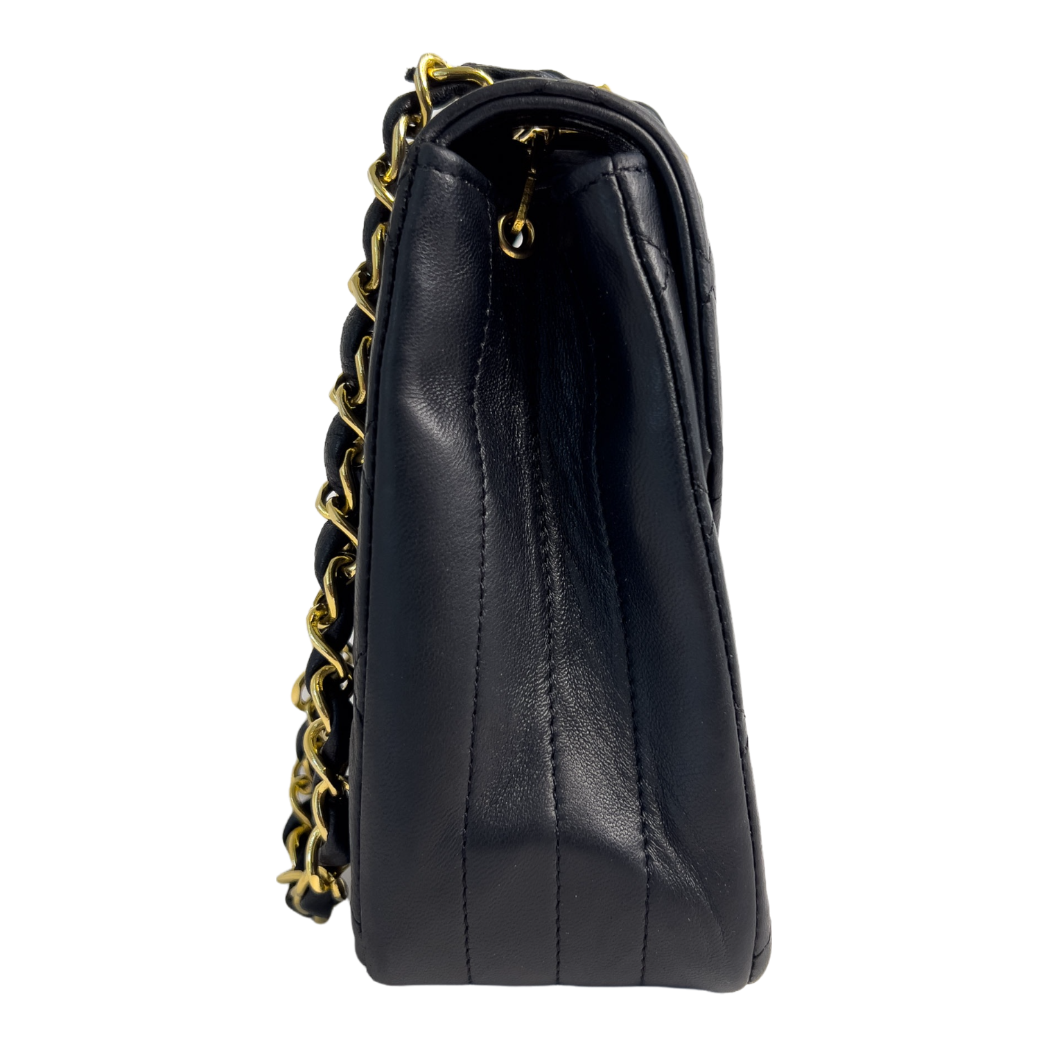 CC Half Moon Flap Chain Shoulder Bag