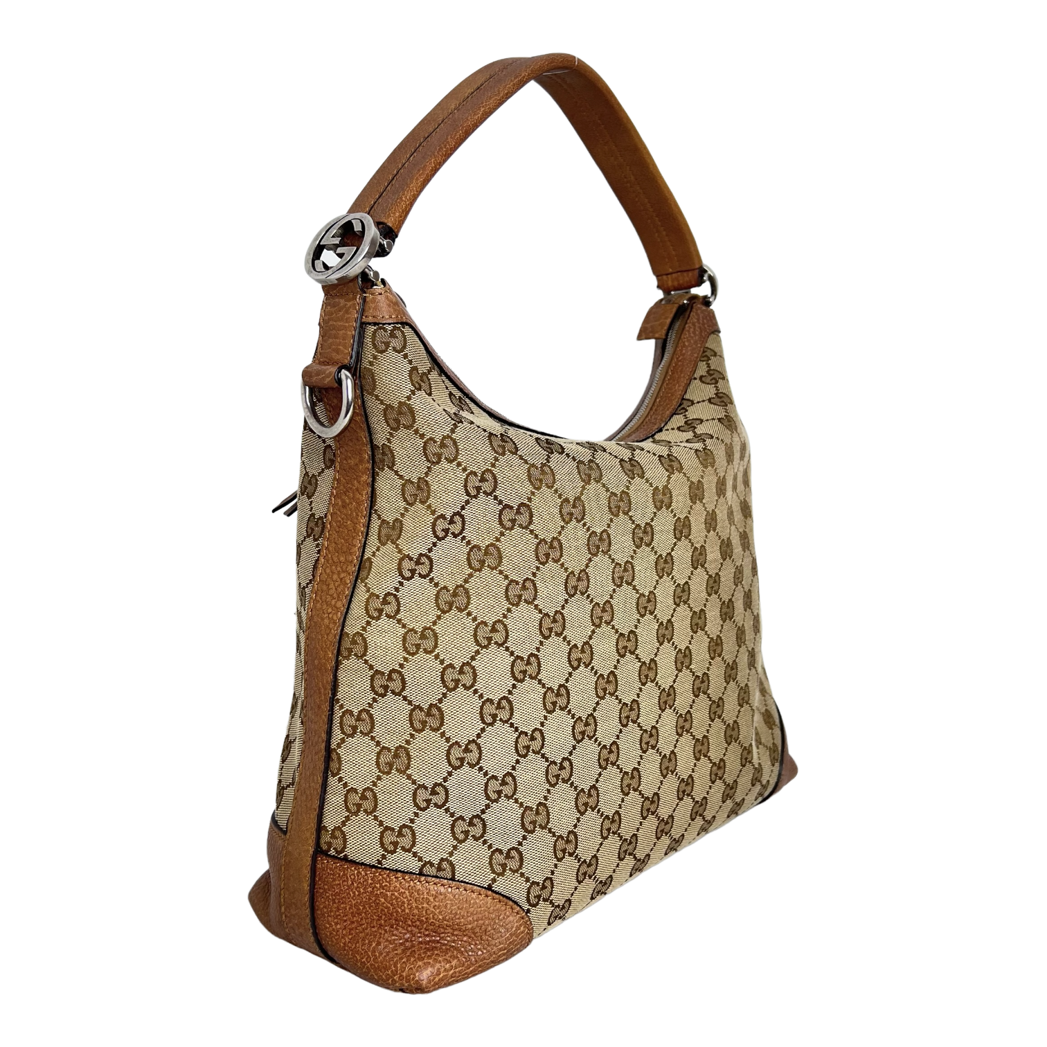 GG Web Hobo Shoulder Bag